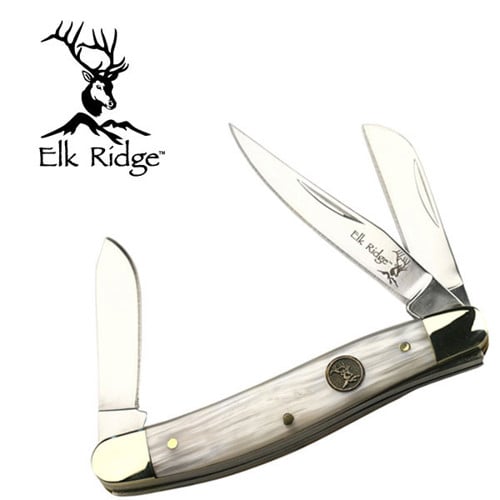 ELK RIDGE Gentlemans 2.75" Mother of Pearl Knife for sale at KYGUNCO.