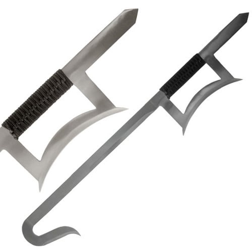 BLADESUSA Hook 33.25" Stainless Bladed Twin Swords for sale at KYGUNCO.