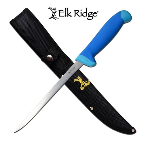 ELK RIDGE 7.75" Fillet Fixed Blade Knife for sale at KYGUNCO.