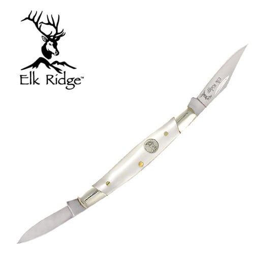 ELK RIDGE Gentlemans 1.75" Mother of Pearl Knife for sale at KYGUNCO.