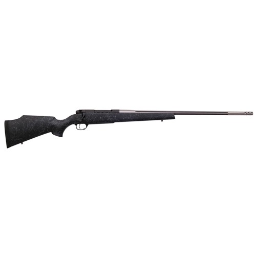 WEATHERBY Mark V Accumark 300 Win Mag 26" 3rd Bolt Rifle w/ Muzzle Break - Graphite Black / Grey for sale at KYGUNCO.