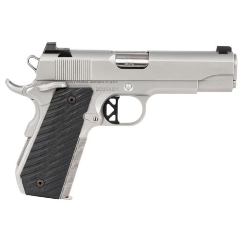 DAN WESSON 1911 V-Bob 45ACP 4.25" 8rd Pistol w/ Night Sights | Stainless for sale at KYGUNCO.