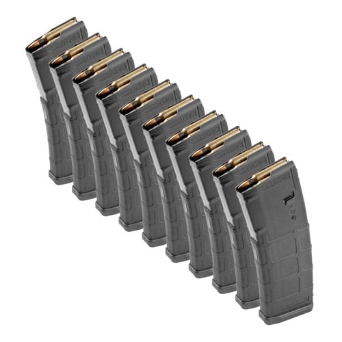 MAGPUL PMag 30 AR/M4 Gen M2 MOE Black 10 Pack for sale at KYGUNCO.