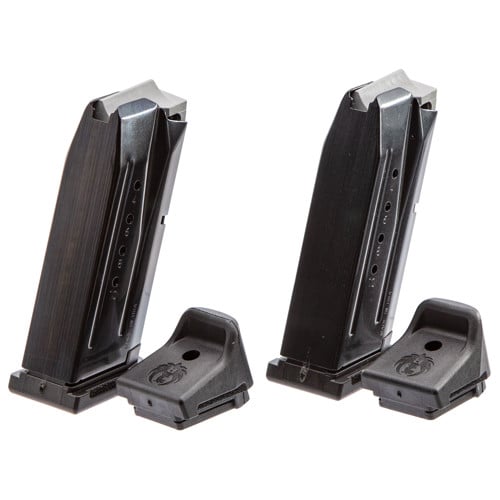 RUGER Security-9 Compact Mag 2pk 10rd 9mm Blued for sale at KYGUNCO.