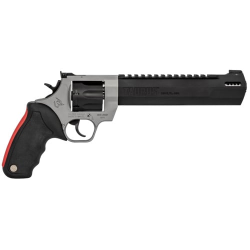 TAURUS Raging Hunter 357 Mag / 38 Special 8.37" 7rd Revolver - Two-Tone w/ Rubber Grips