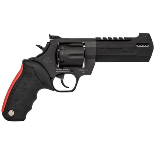 TAURUS Raging Hunter 44 Rem Mag 5.1" 6rd Revolver | Black w/ Rubber Grips