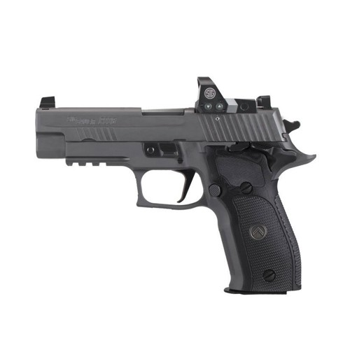 SIG SAUER P226 Legion 9mm 4.4" 15rd Pistol w/ XRAY3 Night Sights & ROMEO1 Red Dot - Grey / G10 Grips for sale at KYGUNCO.