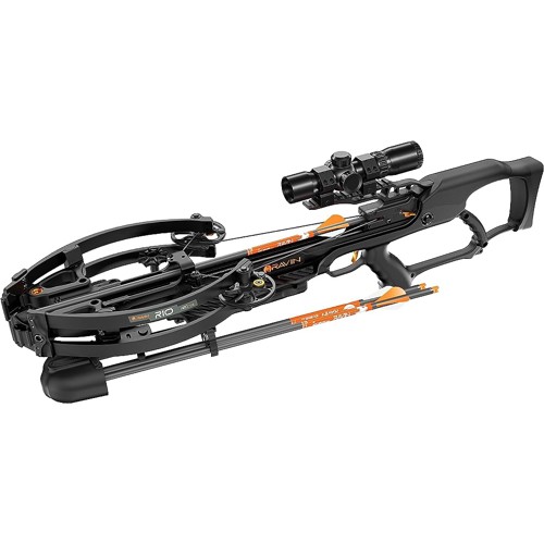 RAVIN CROSSBOWS R10 Crossbow Package w/ Illuminated Scope | Black for sale at KYGUNCO.