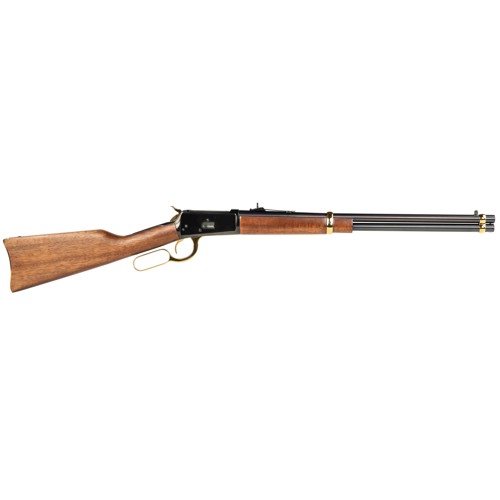 ROSSI R92 44 Rem Mag 10rd Lever Action Rifle - Black / Gold / Wood for sale at KYGUNCO.