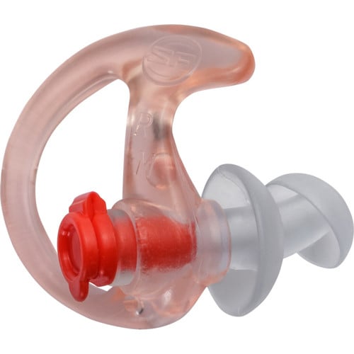 SUREFIRE Double Flanged Filtered Earplugs Med 1 Pair Clear for sale at KYGUNCO.
