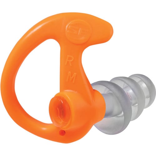 SUREFIRE Triple Flanged Full Block Earplugs Med 1 Pair Org for sale at KYGUNCO.