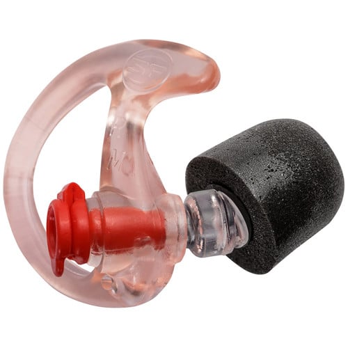 SUREFIRE Comply Foam Tipped Filtered Earplugs Med 1Pr Clear for sale at KYGUNCO.