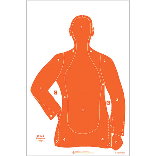 ACTION TARGET B-21E Qualification Target Paper 100pk for sale at KYGUNCO.