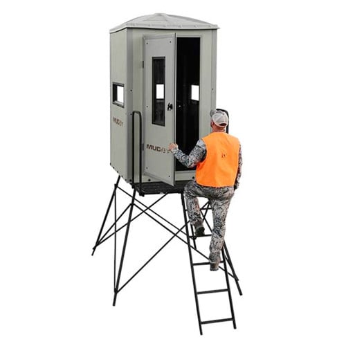 MUDDY Gunner Box Blind w/ Deluxe 10' Tower for sale at KYGUNCO.