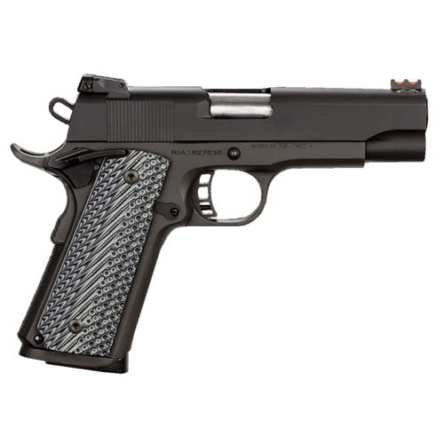 ROCK ISLAND M1911-A1 Tactical II 45 ACP 4.25" 8rd Pistol w/ Fiber Optic Sights - Parkerized / G10 for sale at KYGUNCO.