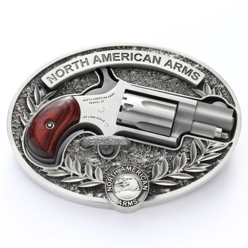 NAA Mini Rev. 22LR 1.1" 5rd NAA Belt Buckle for sale at KYGUNCO.