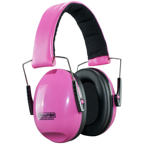 CHAMPION Small Frame Pink Passive Muff for sale at KYGUNCO.