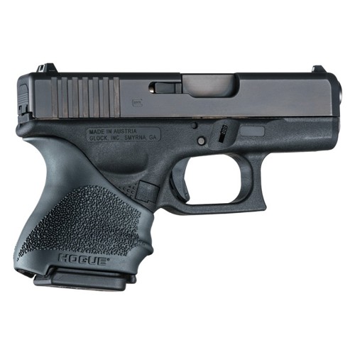 HOGUE HandAll Beavertail Grip Sleeve Glock 26/27 Black for sale at KYGUNCO.