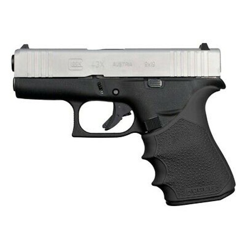 HOGUE HandAll Beavertail Grip Sleeve Glock 43X/48 Black for sale at KYGUNCO.