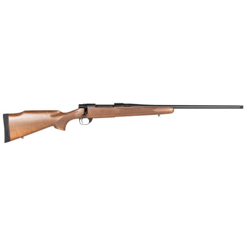 HOWA M1500 Standard 243 Win 22" 5rd Bolt Rifle w/ Threaded Barrel - Black / Walnut for sale at KYGUNCO.