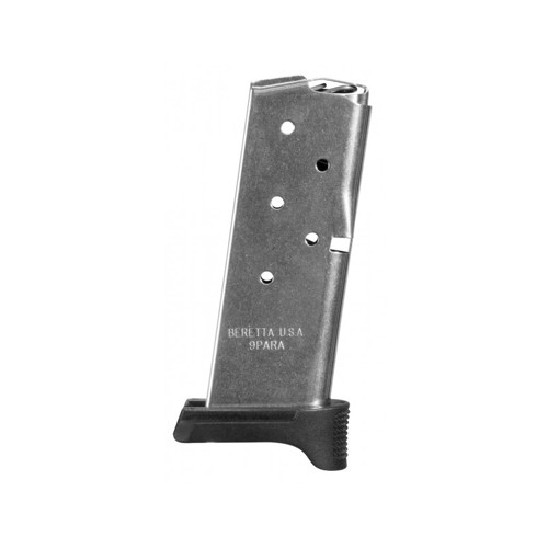 BERETTA APX Carry 9mm 6rd Magazine (Stainless Steel) for sale at KYGUNCO.