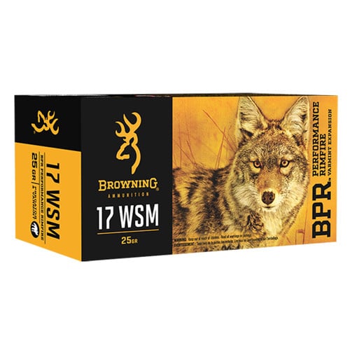 BROWNING BPR 17 WSM 25gr Poly Tip Ammunition | 20 Rounds for sale at KYGUNCO.
