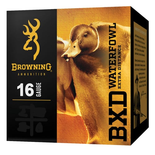 BROWNING BXD Waterfowl 16 Gauge 2-3/4" 15/16oz #2 Steel Shotgun Ammunition | 25 Rounds for sale at KYGUNCO.