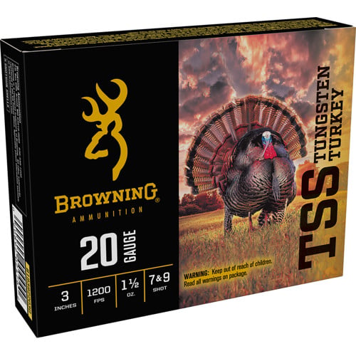 BROWNING TSS Turkey 20 Gauge 3" 1-1/2oz #7&9 Shotgun Ammunition | 5 Rounds for sale at KYGUNCO.