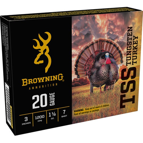 BROWNING TSS Turkey 20 Gauge 3" 1-1/2oz #7 Shotgun Ammunition | 5 Rounds for sale at KYGUNCO.