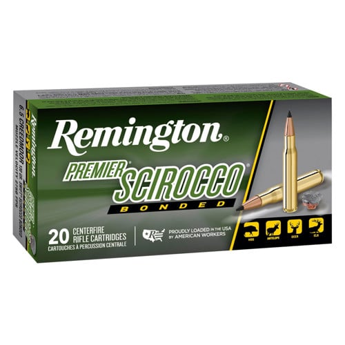 REMINGTON 6.5 Creedmoor 130gr Premier Scirocco Bonded Ammunition | 20 Rounds for sale at KYGUNCO.