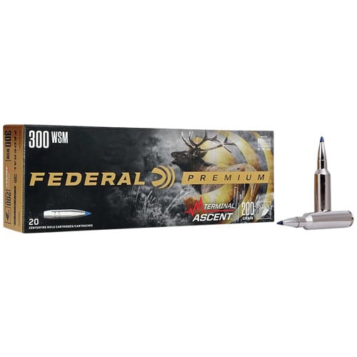 FEDERAL AMMO Terminal Ascent 300 WSM 200Gr  20rd for sale at KYGUNCO.