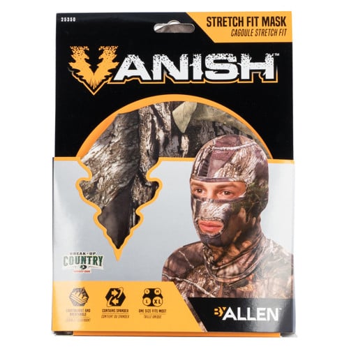 ALLEN Stretch Fit Full Head Net, Spandex w/2 Holes, MOC for sale at KYGUNCO.