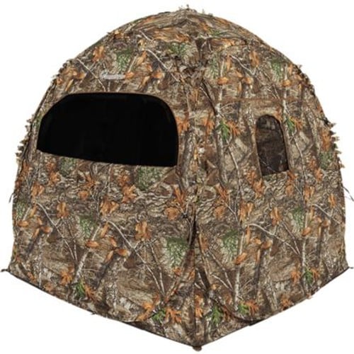 AMERISTEP Doghouse Fire Retardant Hunting Blind | Mossy Oak Break-Up Country for sale at KYGUNCO.