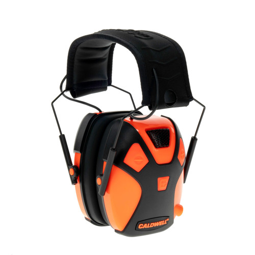 CALDWELL Youth Electronic Earmuff Hot Coral for sale at KYGUNCO.