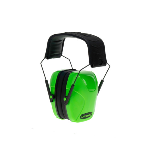 CALDWELL Youth Passive Earmuff Neon Green for sale at KYGUNCO.