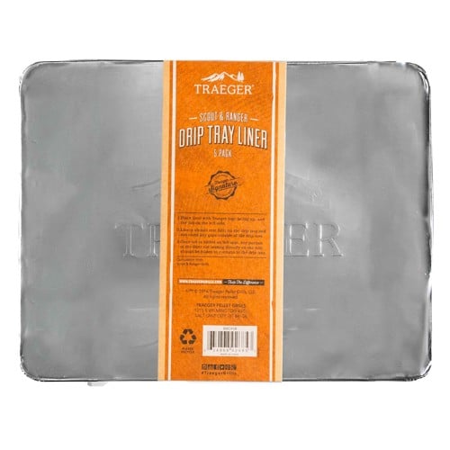 TRAEGER Drip Tray Liner - 5 Pack - Scout & Ranger for sale at KYGUNCO.