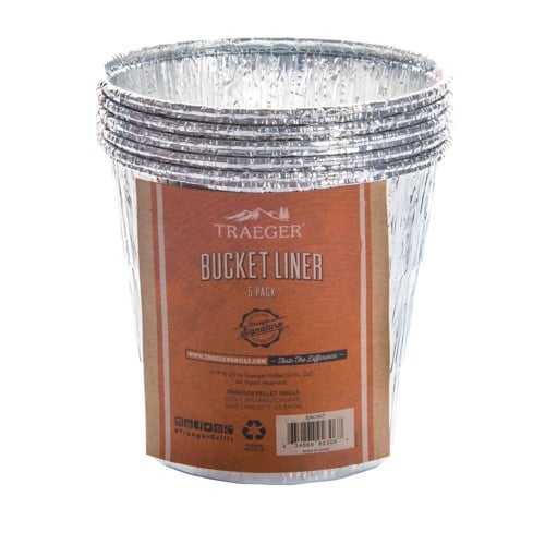 TRAEGER Grease Bucket Liner-5 Pack (All Full Size Grills) for sale at KYGUNCO.