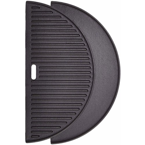 KAMADO JOE Big Joe - Half Moon Cast Iron Reversible Griddle for sale at KYGUNCO.