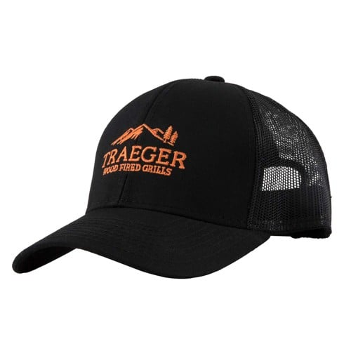 TRAEGER Logo Adjustable Hat Black for sale at KYGUNCO.