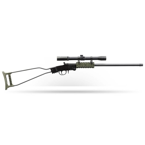 CHIAPPA FIREARMS Little Badger 22LR 16.5" Single Shot Folding Rifle w/ Threaded Barrel & Scope for sale at KYGUNCO.