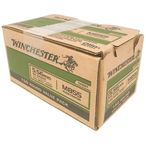 WINCHESTER AMMO 5.56mm M855 BALL Bulk 150rd for sale at KYGUNCO.