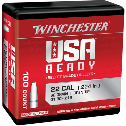 WINCHESTER AMMO 62 gr OT CP Rilfe Bullets for sale at KYGUNCO.
