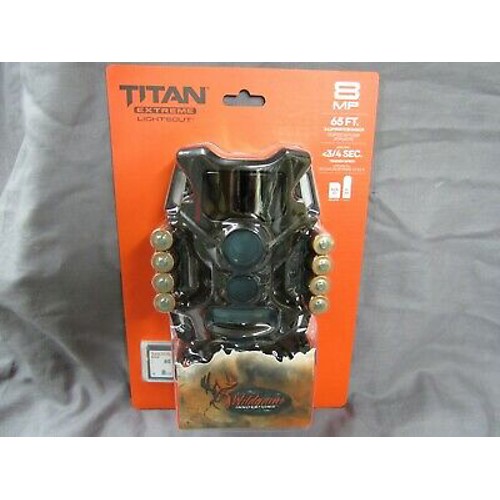 WILDGAME INNOVATIONS TITAN 8MP LIGHTSOUT W/ SD CARD + BATTERIES for sale at KYGUNCO.