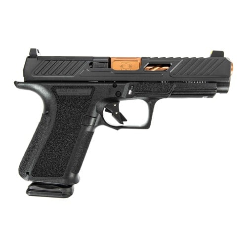 SHADOW SYSTEMS MR920L Elite 9mm 5" 15rd Optic Ready Pistol w/ Night Sights - Black / Bronze for sale at KYGUNCO.