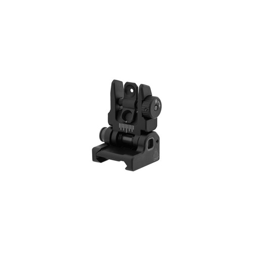 LEAPERS UTG Flip-UP Rear Sight - Black for sale at KYGUNCO.