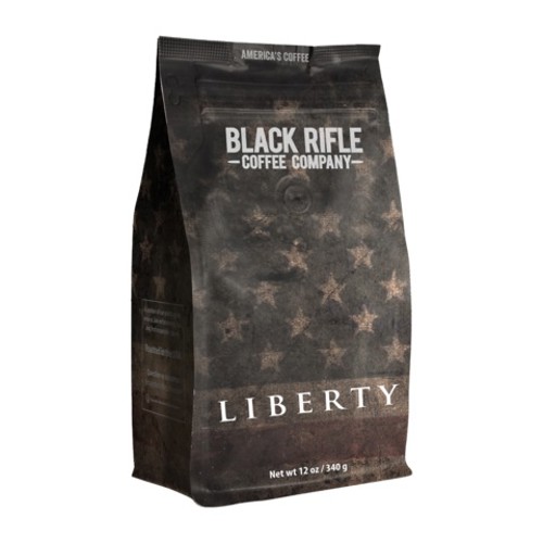 BLACK RIFLE COFFEE Liberty Medium Roast Coffee 12oz Bag for sale at KYGUNCO.