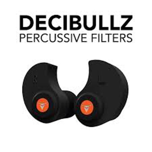 DECIBULLZ CUSTOM MOLDED PERCUSSIVE FILTERS for sale at KYGUNCO.