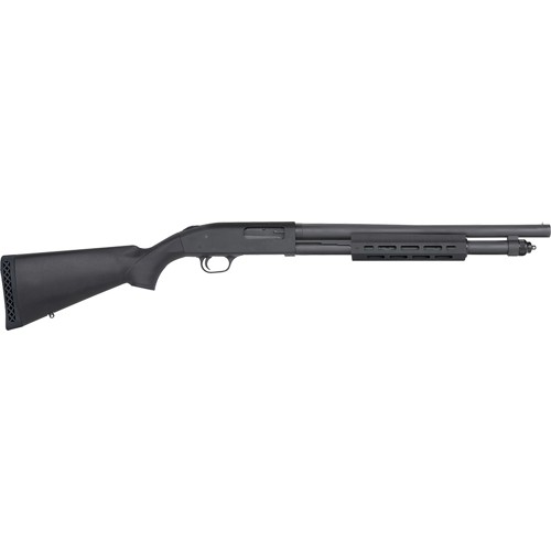MOSSBERG 590A1 Mil Spec 12 Gauge 3" 18.5" 6rd Pump Shotgun - Black Synthetic for sale at KYGUNCO.