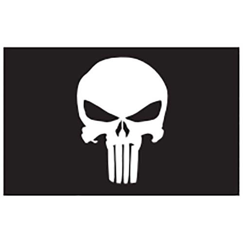 SME Punisher Black Patch w/ Adhesive for sale at KYGUNCO.