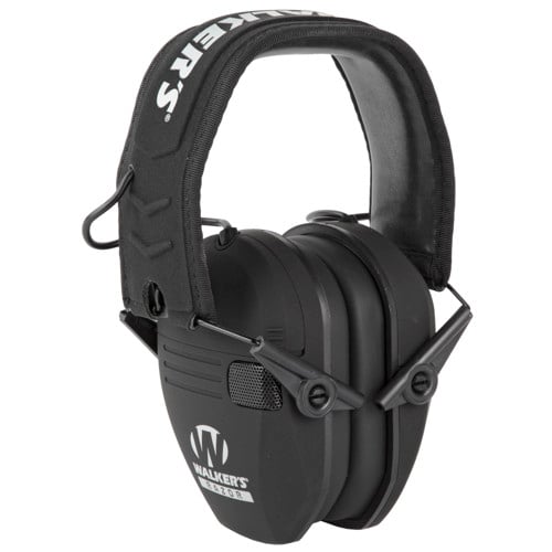 WALKER'S Razor Slim Electronic Muff 23dB NRR Black for sale at KYGUNCO.